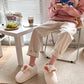 Winter Cotton Slippers Female Cute Rabbit Home Cotton Slippers Thick-soled Non-slip Cotton Shoes Female Winter