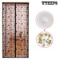 Cute Cartoon Pattern Anti-mosquito Curtain Summer Magnetic Screen Door Mosquito Net