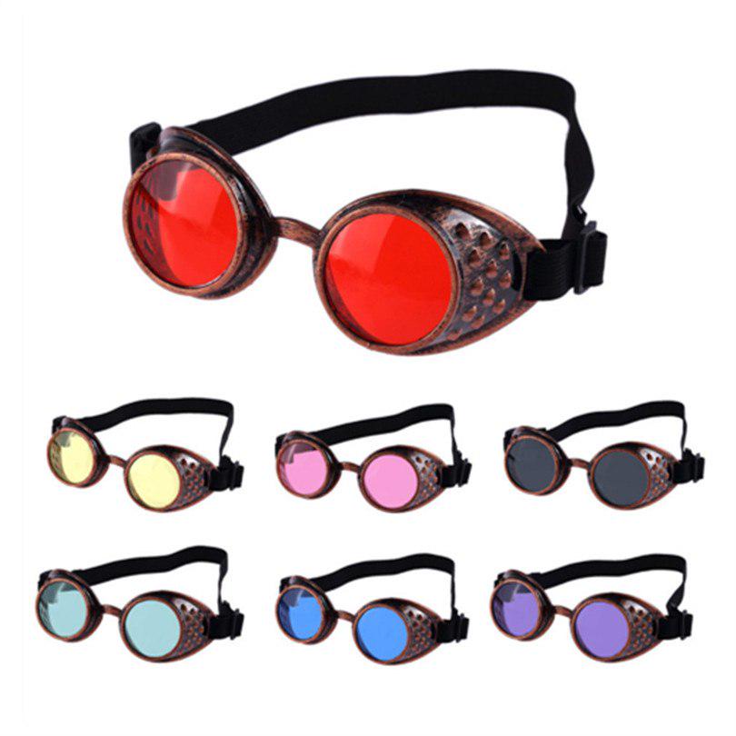 Retro Sunglasses Steampunk Women Men Goggles Welding Steam Punk Gothic Sun Glasses Cosplay Party Eye