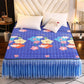 Flannel Lace Bed Skirt One-piece Large Bed Sheet Thickened Simmons Protective Cover