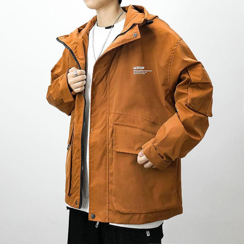 Autumn Tooling Jacket Men's Trendy Brand Top Loose Casual Versatile Functional Jacket Top