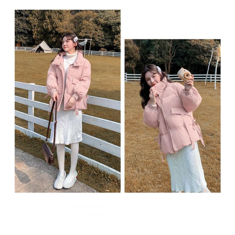 Cotton Clothes Women's Bread Clothes Students Korean Style Loose Cotton-padded Clothes Women's Short Winter Warm Jacket