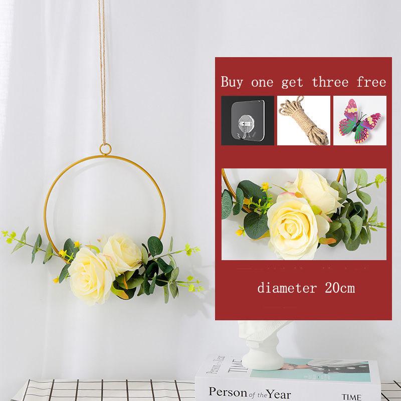Room Layout Hanging Decoration Living Room Wall Wall Wrought Iron Pendant Wall Decoration Creative Dining Room Nordic Dormitory Bedroom