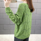 Hollow Women's Knitwear Spring and Autumn Style V-neck Loose Bottoming Shirt Short Long-sleeved Sweater Coat