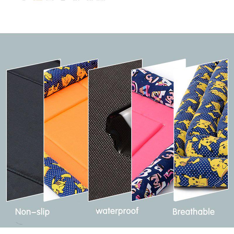 Fashion Print Flower Dog Sleeping Mat Waterproof Summer Cooling Pet Dog Bed Breathable Durabl