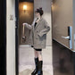 Fashion Autumn Women Plaid Blazers  Jackets Work Office Lady Suit Slim  Business Female Blazer Coat Talever