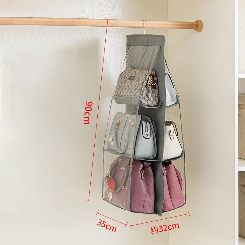 Bag Storage Bag Multifunctional Clothing Storage Bag Hanging Household Bag Finishing Wall Hanging Closet Storage Bag