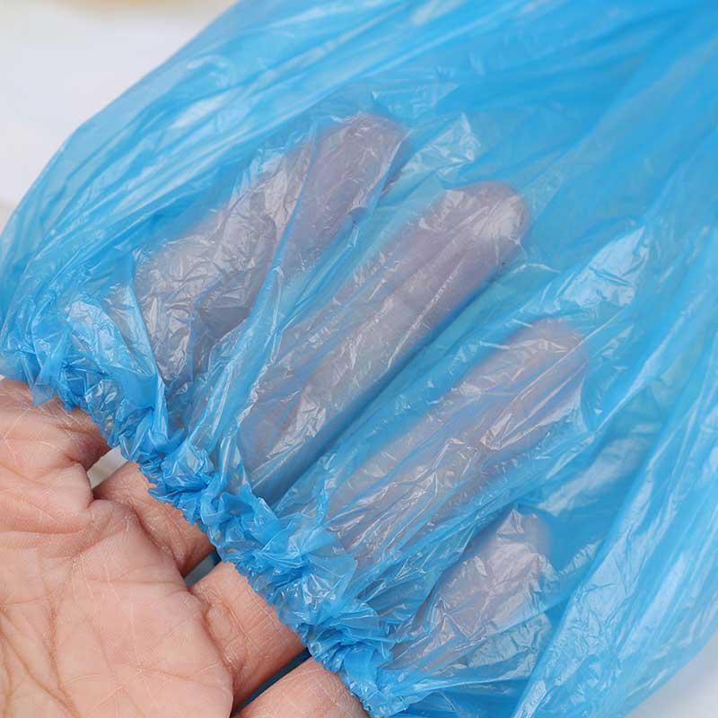 Protection isolation outdoor travel disposable long drifting riding plastic long tube shoe cover