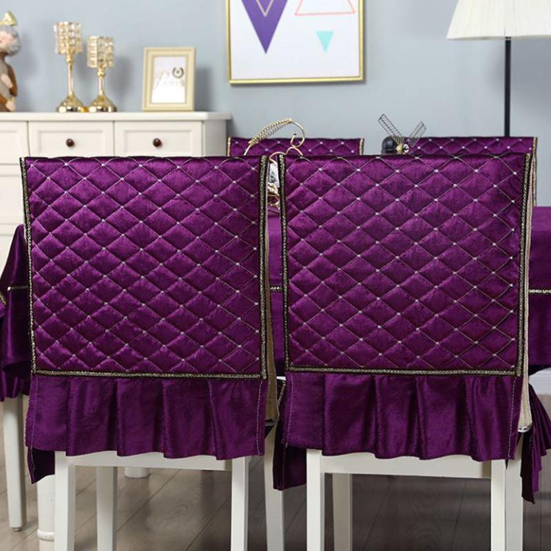 Multicolor Printed Chair Cover Home Stool Cover Cover Dining Table Chair Cover Four Seasons Universal Backrest Seat Cover Fabric