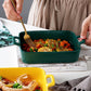Net Red Binaural Baking Baking Bowl Baked Rice Bowl Dessert Bowl Fruit Salad Bowl Round Deep Plate Household Instant Noodle Bowl