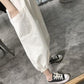 WTEMPO Lantern Pants M-XXXL Cotton Pants Big Pocket Women Spring and Summer Loose Elastic Waist Solid Color Casual Trousers