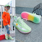 Unisex Children's Sports Shoes Children's Non-slip Coconut Shoes Comfortable and Lightweight Sports Running Shoes Breathable Schoolgirl Net Shoes
