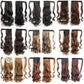 24" Long Wavy Wrap Around Clip In Ponytail Hair Extension Synthetic Natural Wave Pony Tail Fake Hair