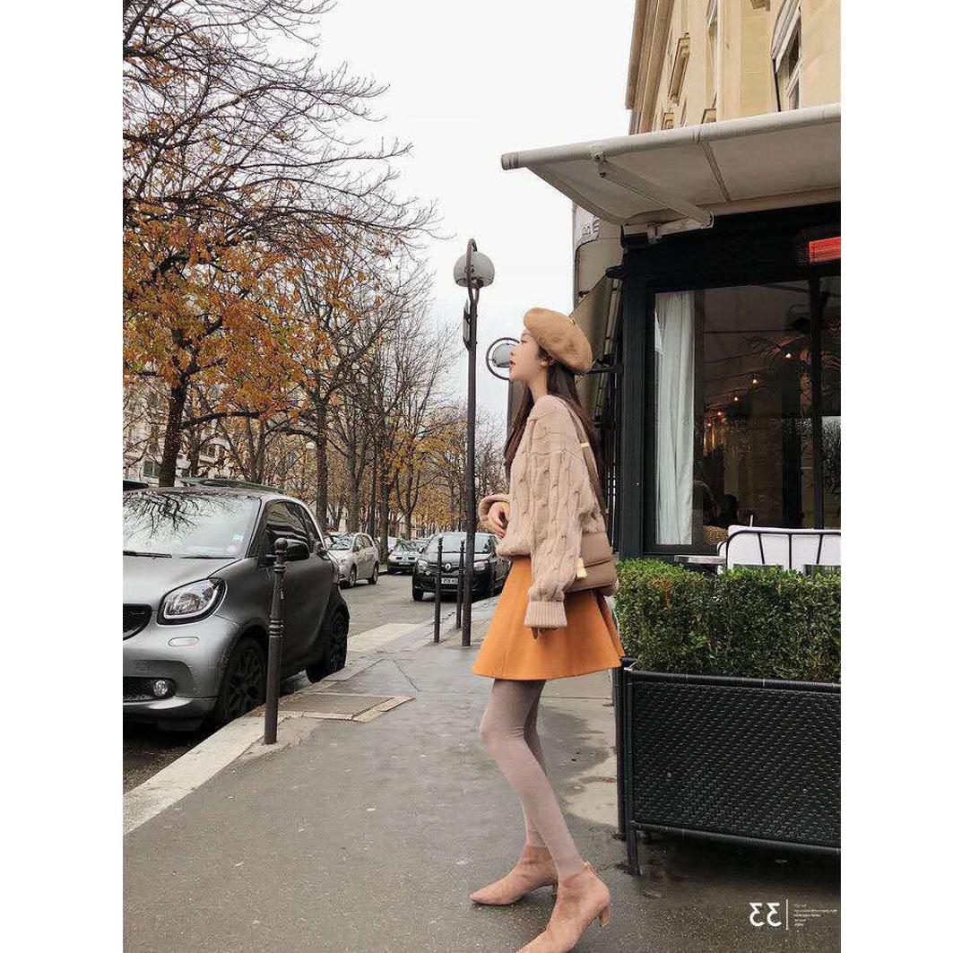 Women Winter Sweater Knitted Pullovers Casual Loose Sweater Twisted Sweater Warm Thick Jumper Tops