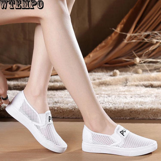 Women Casual Shoes Female Ladies Girl Breathable Fashion Sport Mesh Shoes Summer Sandals