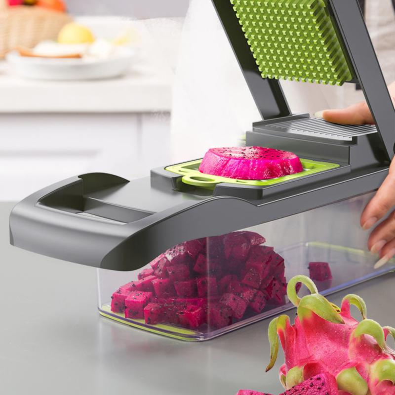 Kitchen Multifunctional Stainless Steel Vegetable Cutter Potato Shredder Shredder Grater Cucumber Slicer Grater