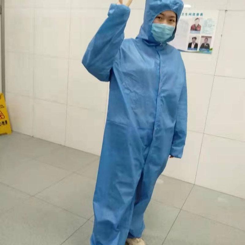 Medical Protective Clothing Isolation Clothing Waterproof Antivirus Nonwoven Fabric protective suit