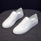 Soft Sole White Shoes Women One-foot Casual Flat Sole Shoes Single Shoes Student Korean Women