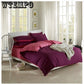 Solid Color Four-piece Bedding Set Flax Suitable for Bed Household Adult Children Students