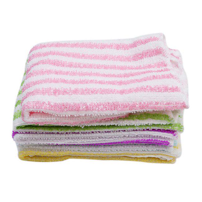 5/10pcs Cleaning Cloth High Efficient Anti-grease Dish Cloth Washing Towel Kitchen Cleaning Wiping Rags
