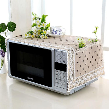 Microwave Cover Comes with Storage Bag Household Appliance Dust Cover Universal Cover Towel