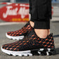 Men's Fashion Printed Sports Running Shoes Breathable Outdoor Casual Shoes Plus Size 39-47
