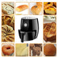 Household Automatic Air Fryer Large-capacity Oil-free Intelligent Electric Fryer Multifunctional Blogger Recommends Electric Fryer