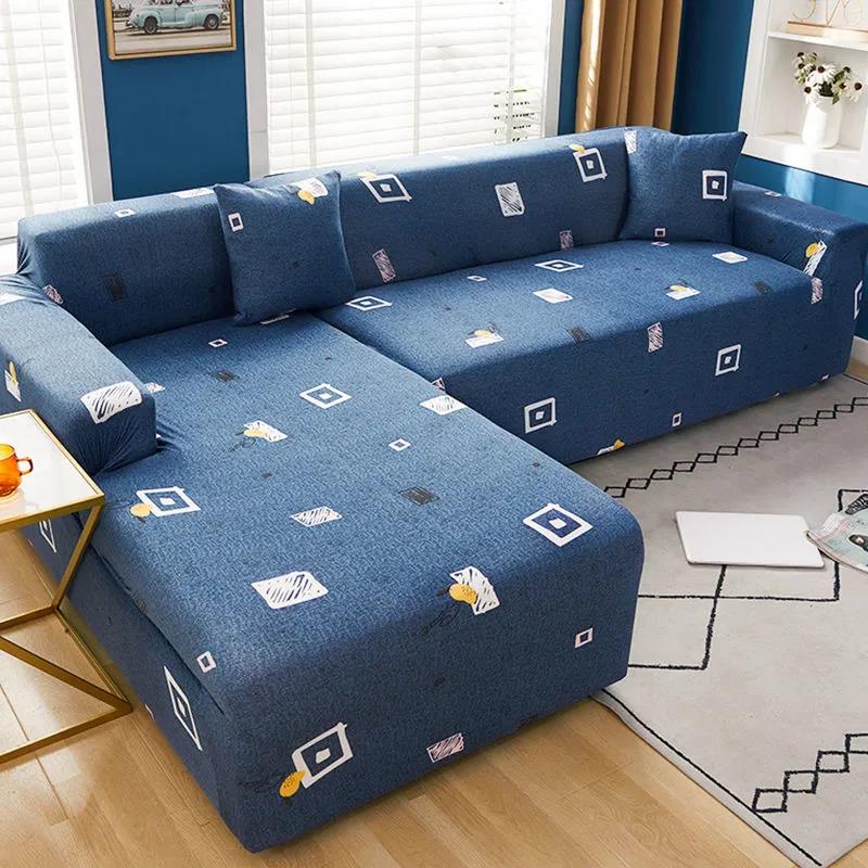 Elastic Sofa Cover Cover All-inclusive Universal Cover Nordic Simple Modern Living Room Universal Sofa Cushion Cover Towel Fabric