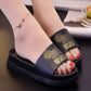 Thick-soled High-heeled Ladies Sandals and High-heeled Ladies Shoes Can Be Worn Indoors and Outdoors Soft-soled High-heeled Slippers