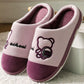 Autumn and Winter Pure Cotton Slippers Indoor Non-slip Soft-soled Shoes Warm Simple Plush Cotton Shoes