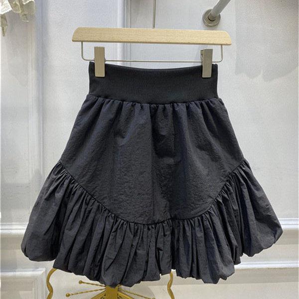 Female Irregular High Waist Short Evening Club Skirt Slim Elegant Streetwear A-line Party Pompous Skirt