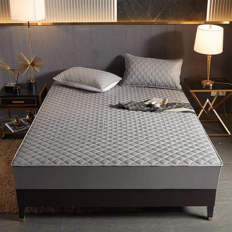 Cotton Mattress Cover All-inclusive Thick Quilted Mattress Protection Cover Simmons Mattress Cover Non-slip Dust Cover