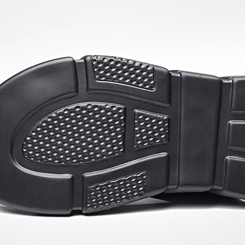Summer Men's Heightened Air Cushion Sandals Anti-sweat Youth Sports and Leisure Beach Sandals and Slippers