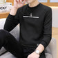 Winter Men's Long-sleeved Sweater Fashion Round Neck Bottoming Shirt T-shirt Casual All-match Thick Tops Tide
