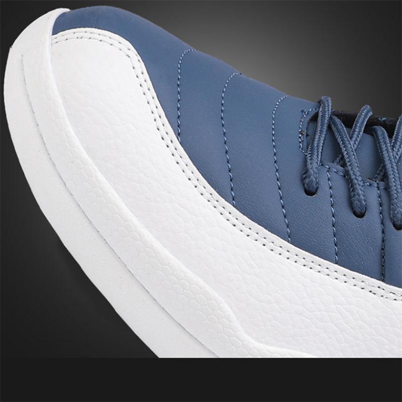 Men's Shoes High-top Sneakers Men's Basketball Autumn and Winter Men's Sports Shoes Men's Trendy Shoes All-match Student Youth Running Shoes