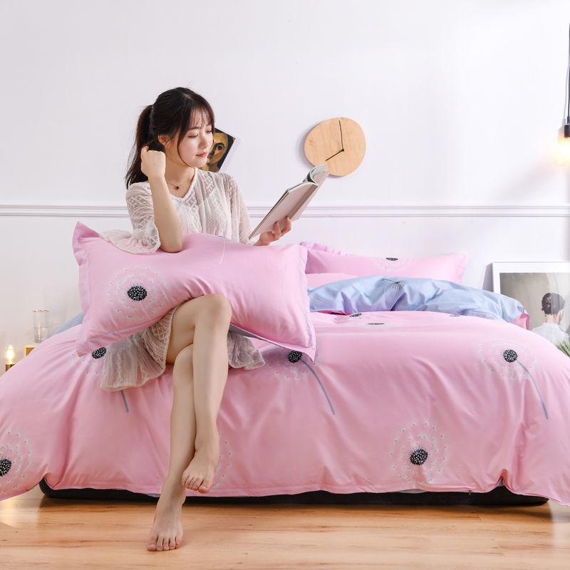 4pcs Bedding Set Bed Set Bed Cover Bed Sheet Quilt Duvet Cover Bedding Set Luxury Soft 3pcs Bedding Set Bed Sheet Pillowcase Cat Bedclothes