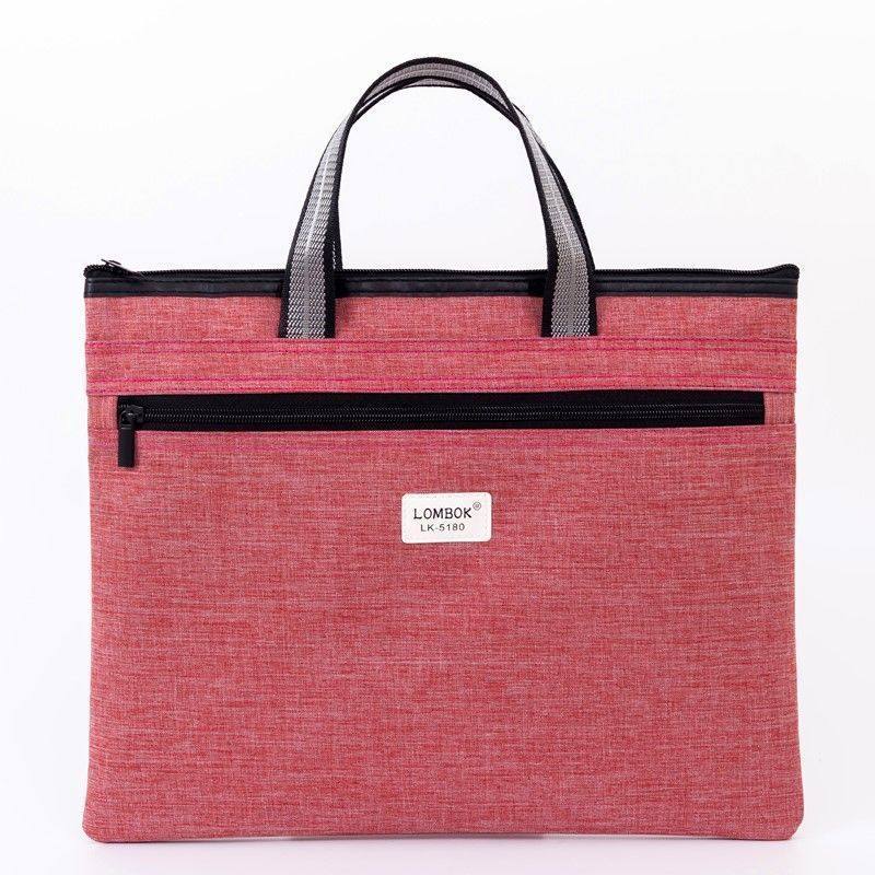 Student Large-capacity Oxford Canvas Bag Office Staff Portable Briefcase