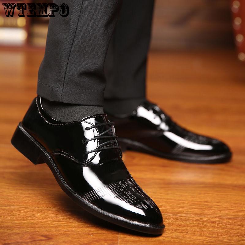 Men Leather Shoes Black Shoes Handmade Comfortable Formal Dress Men Flats