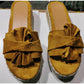 Slippers Women Slides Summer Bow Summer Sandals Bow -Knot Slippers With Thick Soles Platform Female Floral Beach Shoes