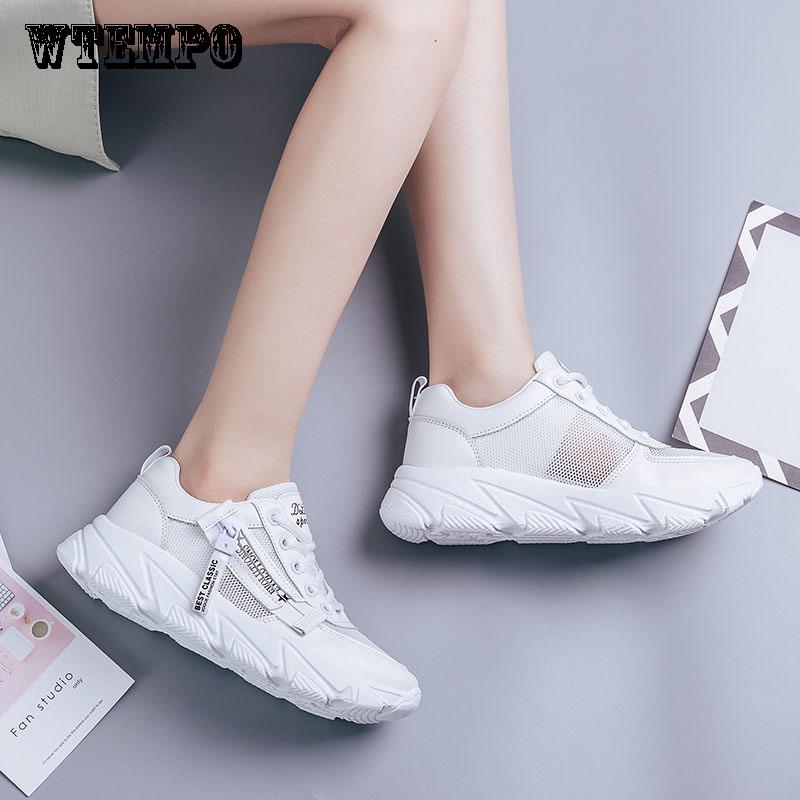 WTEMPO Brand Casual Shoe Net Shoes Breathable Sports Shoes Women's Shoes Summer Fashion Wild