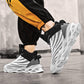 Blade shoes fashion breathable jogging shoes 46 large size comfortable sports jogging casual shoes