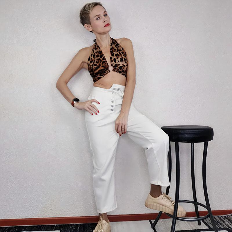 Women's Single-shoulder Overalls Spring Autumn Summer Loose High-waisted Jeans Wide-leg Denim Overalls