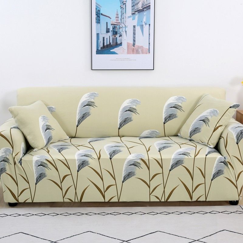 1/2/3/4 Seat Modern Style Sofa Cover Cushion Washable Stretch Sofa Cover Full Cover Non-slip Modular Soft Sofa Cover