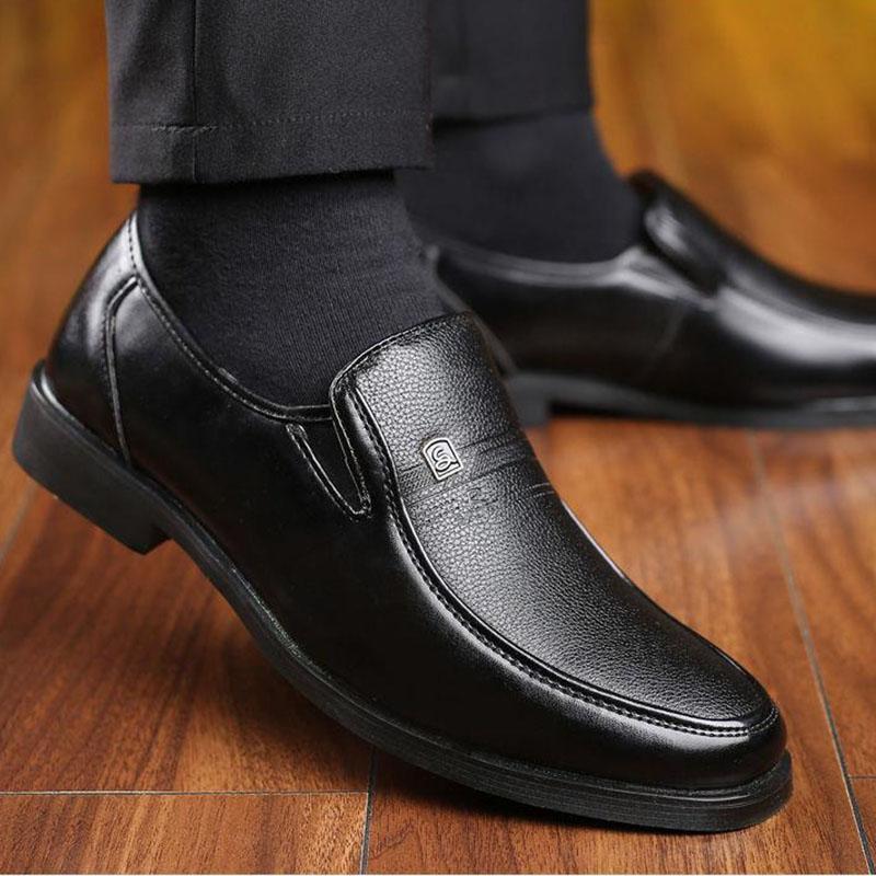 Summer Men's Shoes Business Casual Men's Shoes Classic Leather Men'S Suits Shoe