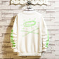 Men's Sweater Spring Autumn Men's Plus Size Loose Drop Shoulder Round Neck Casual Sweater Student Jacket