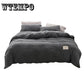 Home Textile Bedding Sets 4pcs/set Lamb Cashmere Winter Warm Bed Linen Set Plush Duvet Cover