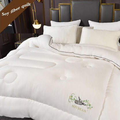 Cotton ComforterThicken Duvet Side Winter Quilts Home Bed Cover Soft Blankets Warm Bed