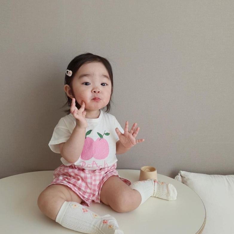 Kids Baby Girl Boy Clothes Set Tops Solid Cartoon Short Sleeve Shirt Crop Pants Summer Casual Outfit Sets Girls Boys 0-4Y