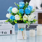 Decorative Fake Flowers Artificial Flowers  Coffee Table Decoration Living Room Plastic Bouquet Potted Plants Indoor Home Furnishings Dining Table