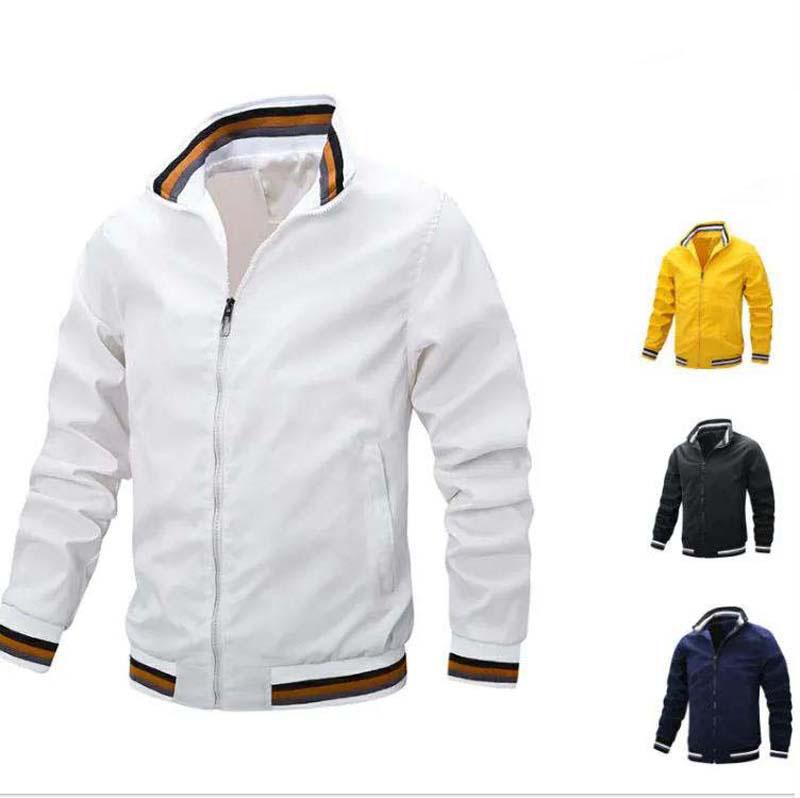 Jacket Men's Baseball Uniform Men's Jacket Handsome Loose All-match Jacket